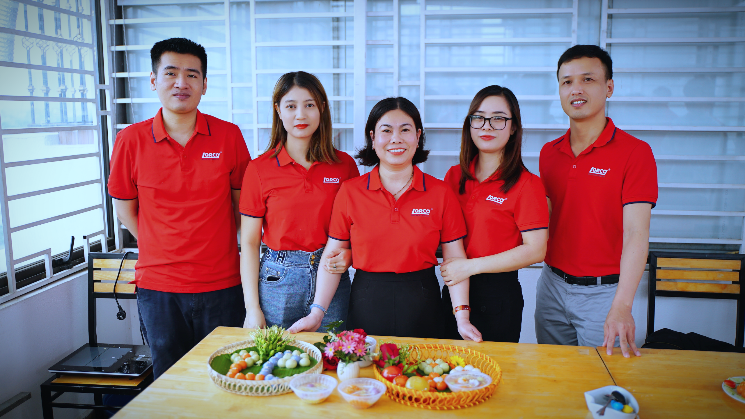 LORCA TỔ CHỨC HỘI THI LÀM BÁNH TRÔI, BÁNH CHAY ĐÓN TẾT HÀN THỰC