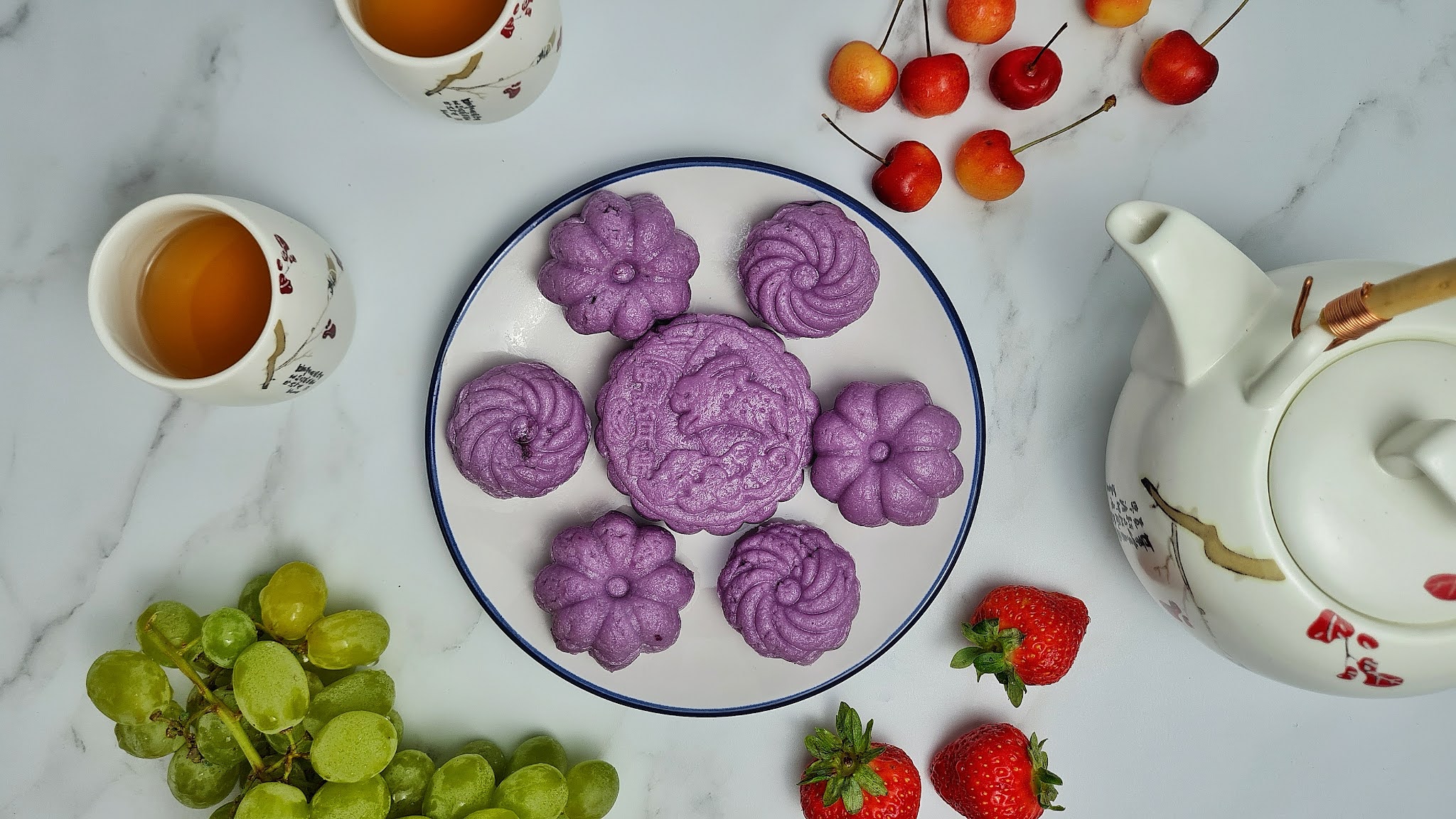 Cách làm bánh trung thu khoai lang healthy cực đơn giản