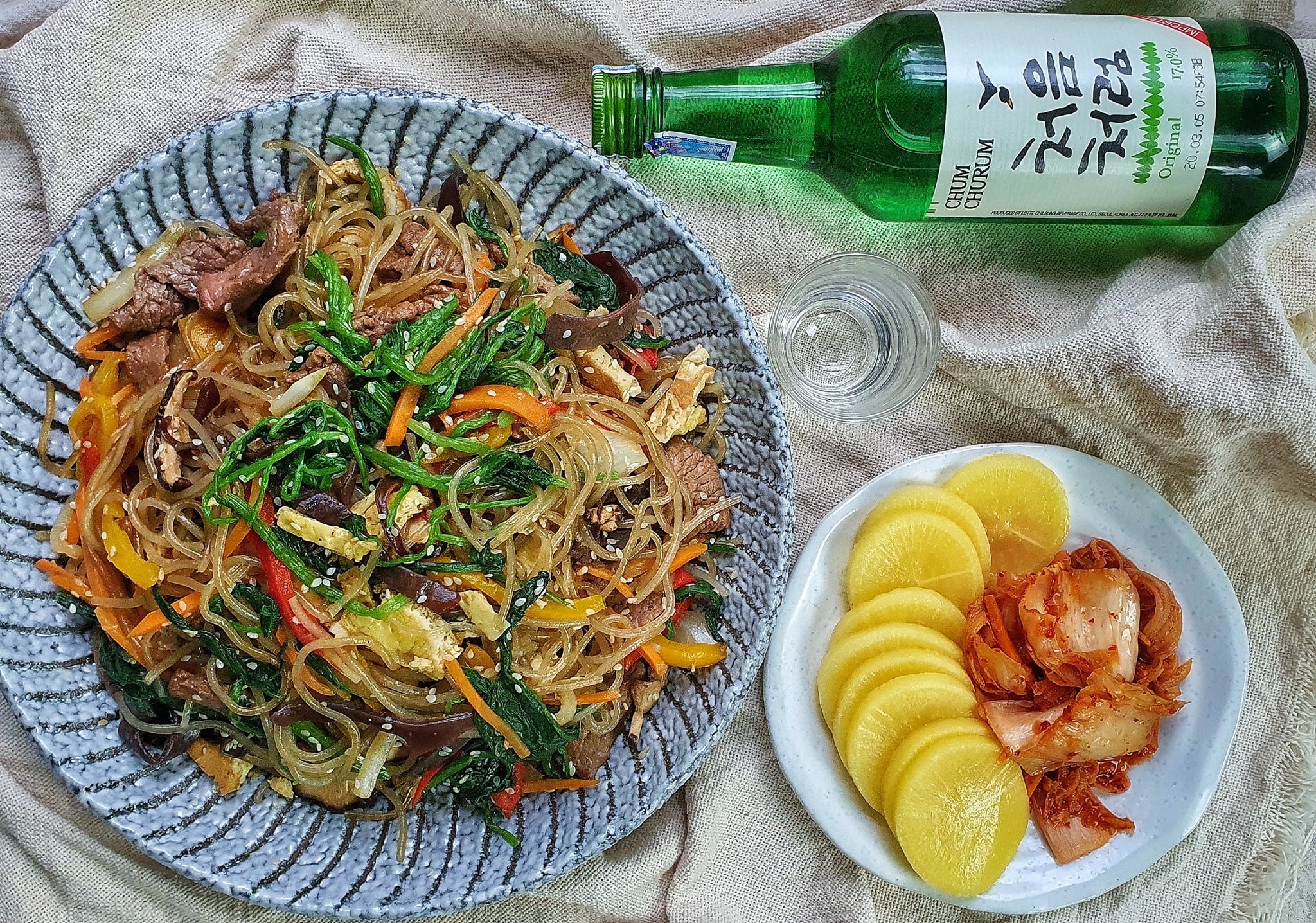 Cách làm miến trộn Hàn Quốc phiên bản đơn giản
