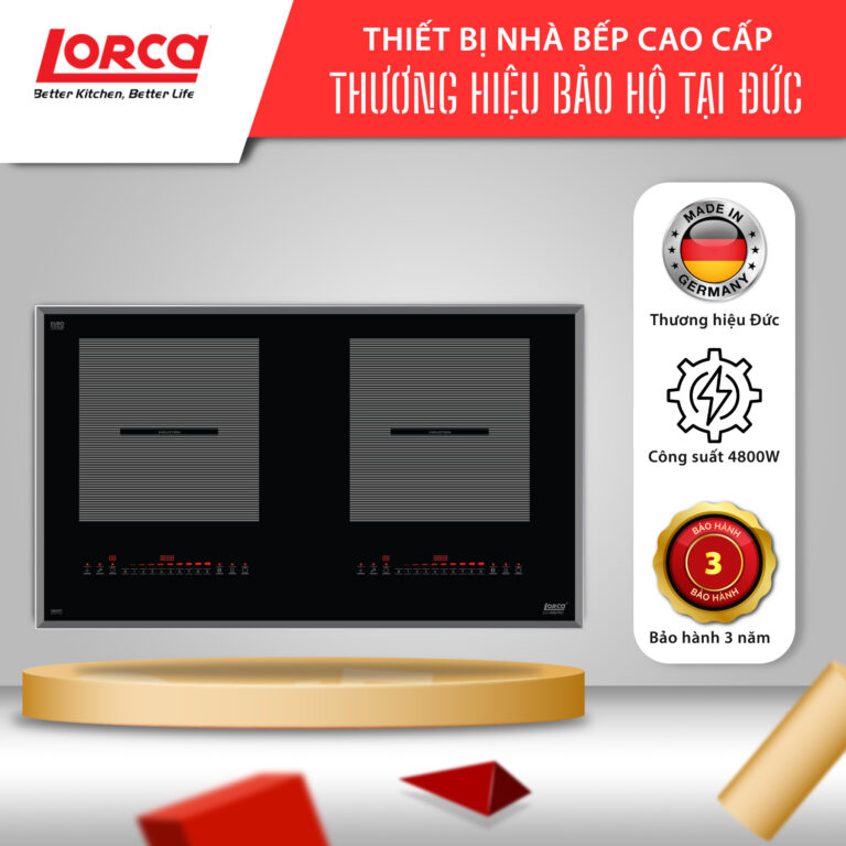 BẾP TỪ ĐÔI LORCA LCI 886 PRO