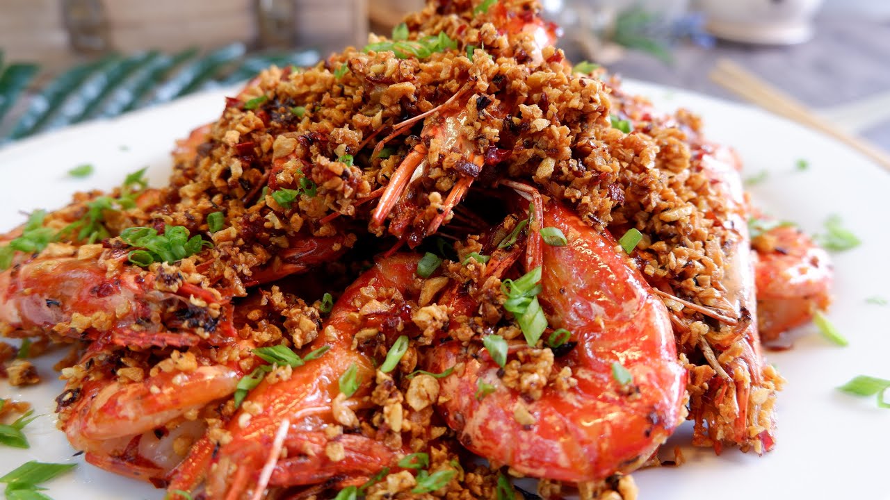 Hướng dẫn cách làm tôm cháy tỏi thơm ngon, dễ thực hiện