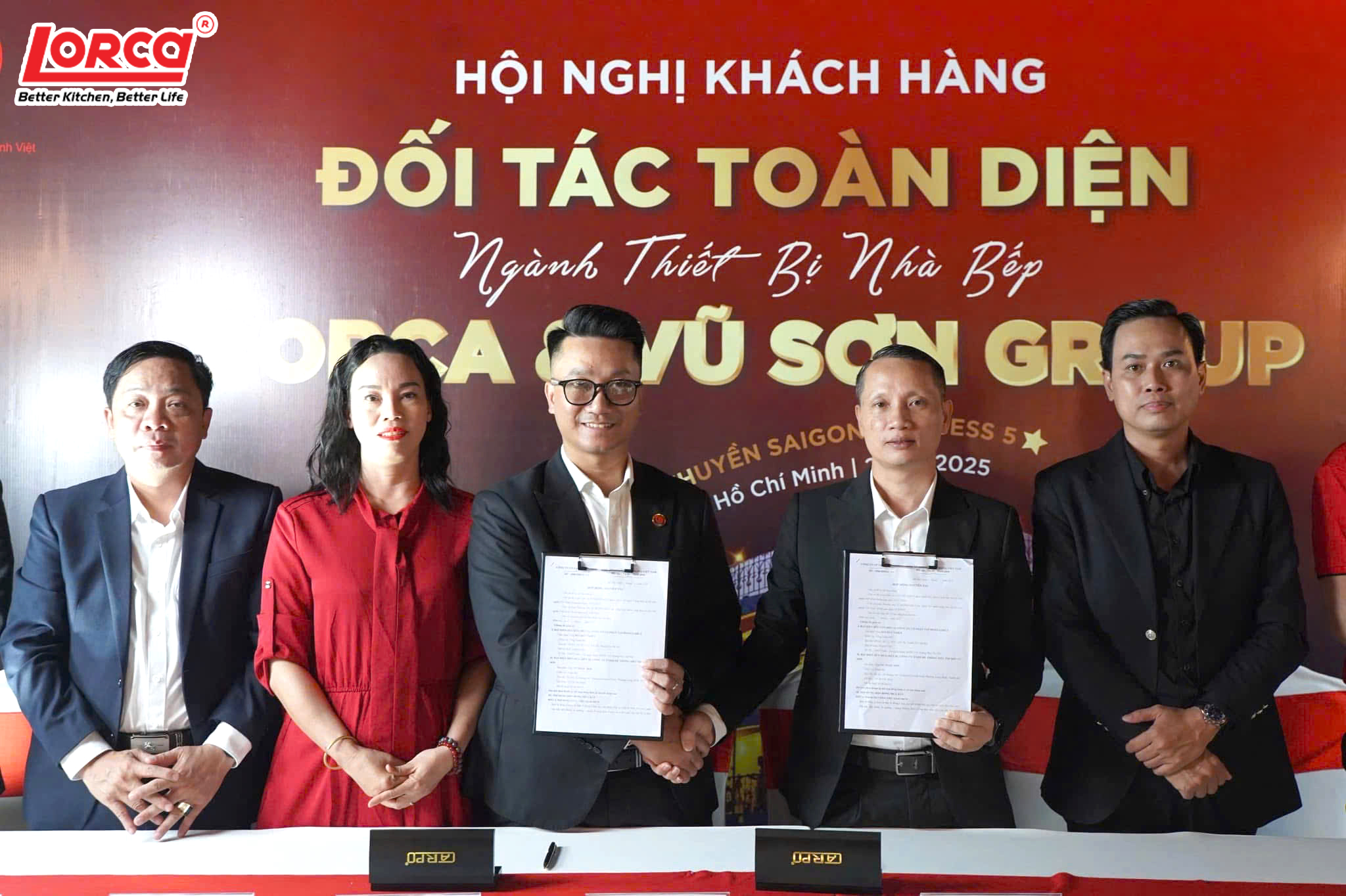 THAY ĐỔI CHIẾN LƯỢC  –  ĐỘT PHÁ DOANH THU: LỄ KÍ KẾT HỢP TÁC LORCA & VŨ SƠN GROUP