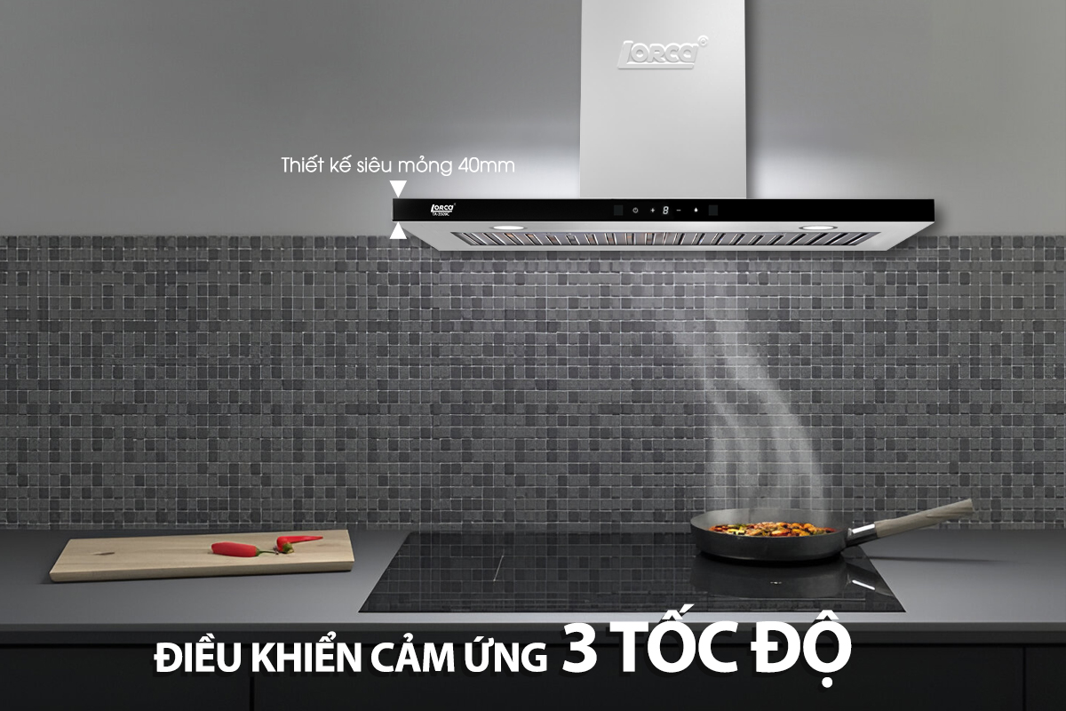 Máy Hút Mùi Đà Nẵng Công Suất Mạnh Mẽ Độ Ồn Chỉ 52 dB