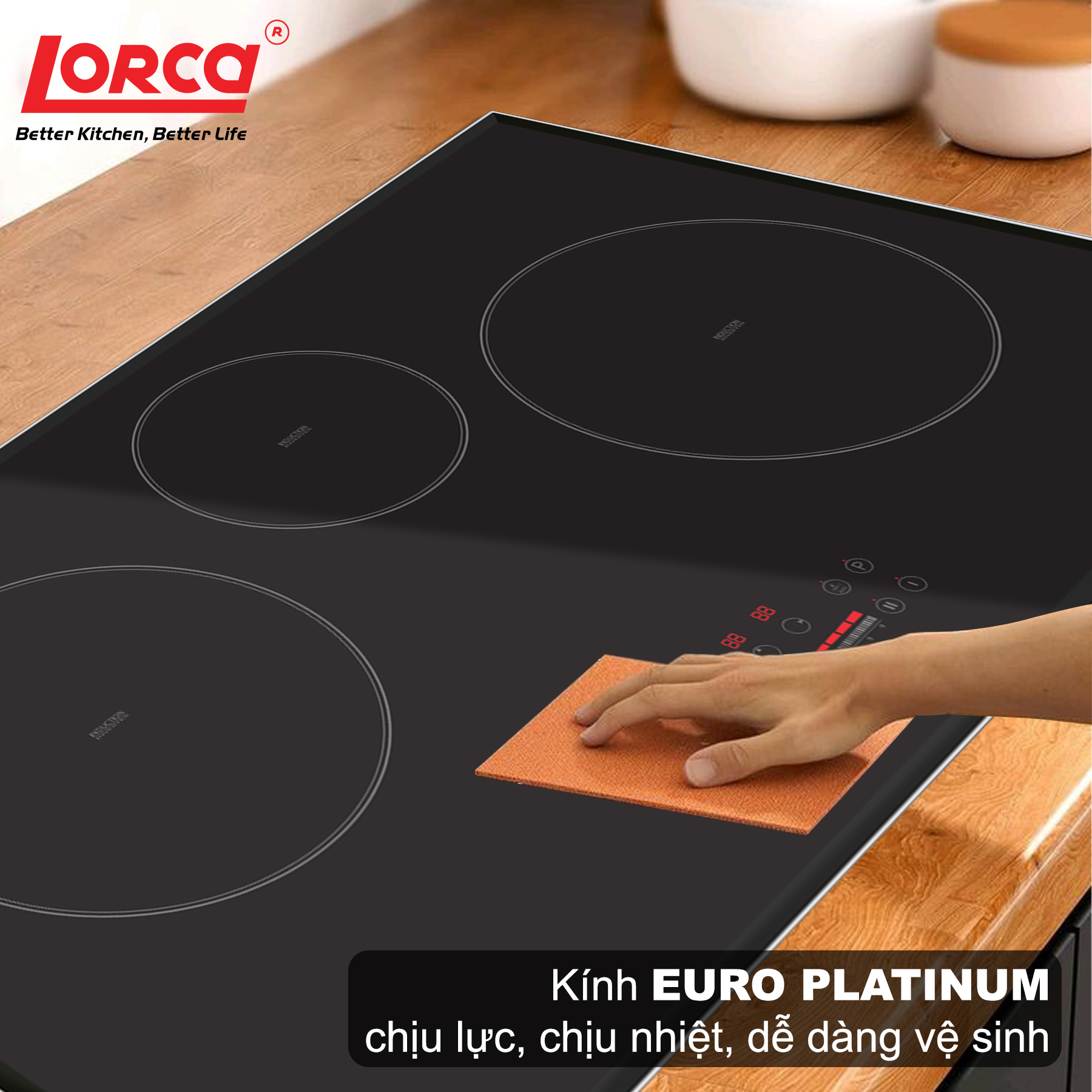 Tham Khảo Mẫu Bếp Từ Ba Công Suất Cao Tiết Kiệm Điện