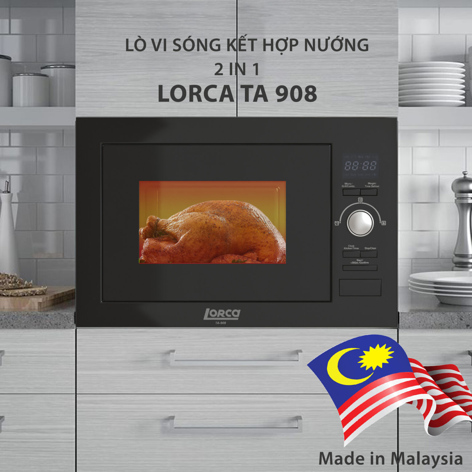 Lò Vi Sóng Giá Rẻ Thương Hiệu Đức Bảo Hành Đến 3 Năm