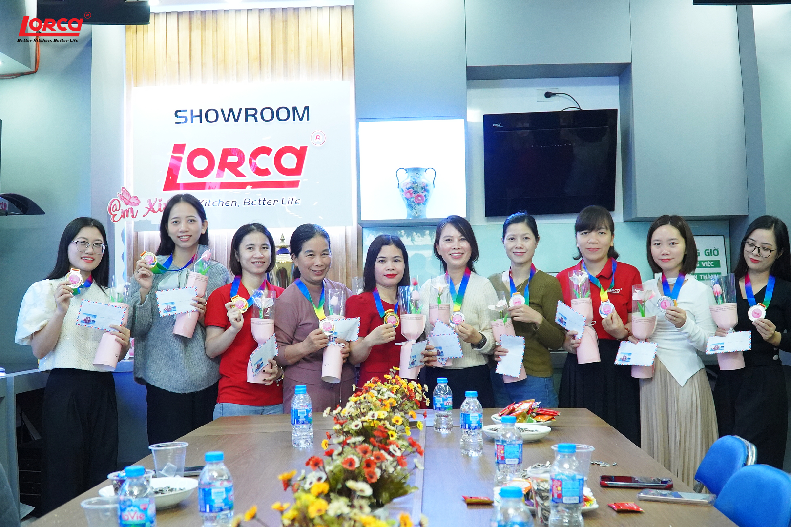 Lorca tổ chức hoạt động chúc mừng ngày Quốc tế Phụ nữ 8/3