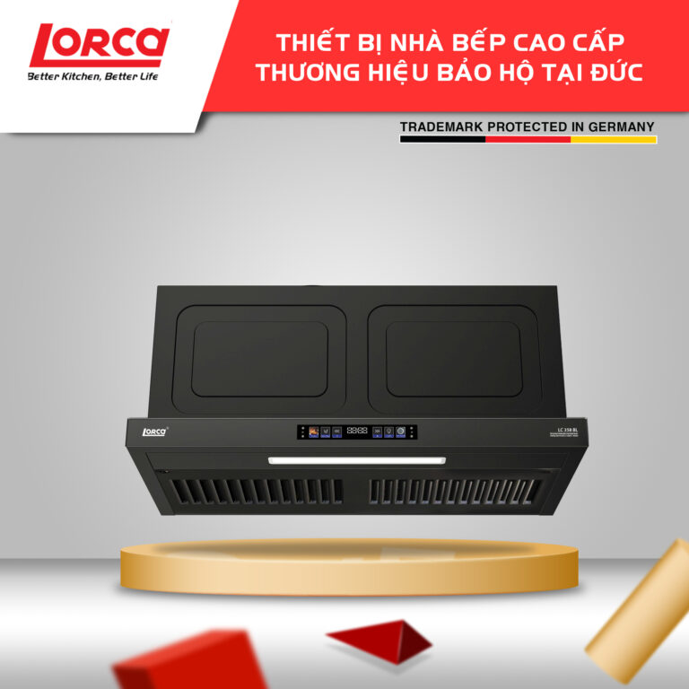 Máy hút mùi Lorca TA 358BL-70CM